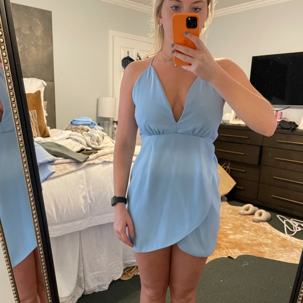 Super Down Mini Dress